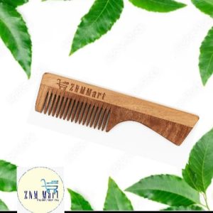 Neem wood Handle comb